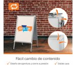 Porta carteles para suelo A-frame A1 Nobo Premium Plus