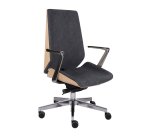 Moon Wood AL1, wood 01 chrome, Strong Fabric