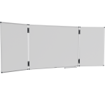 Tableau blanc triptyque émaillé UNITE PLUS 90x120cm - Legamaster