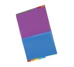 Trieur extensible à soufflets 8 compartiments – A4 – Viquel Rainbow Touch