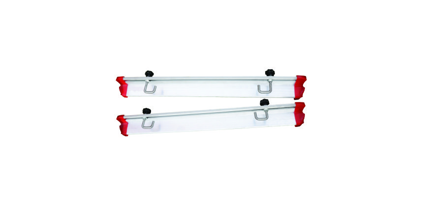 2 Rails HAILO universels amovibles garden