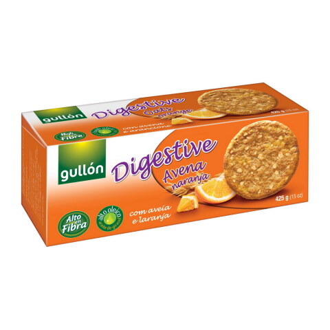 Galletas digestivas avena Naranja Gullon 425 g