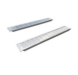 Rampe de chargement en aluminium - charge max 1250 kg/rampe - Jeu de 2