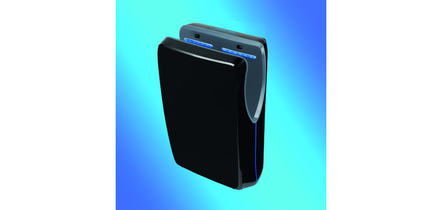 Secamanos cortina negro Dahi filtro Hepa