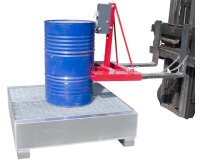 Pince à fût à manipulation verticale prise latérale automatique 500 kg