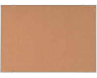 Tablon de corcho reciclado Suri Bi-Office enmarcado Tec aloy