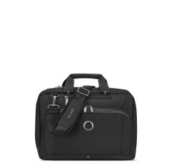 DELSEY DLC PRO - Serviette 2 compartiments noire pour ordinateur portable 15.6"