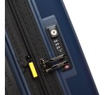 Delsey Valise Extensible Lutèce SE - 4 doubles roues 55 cm marine