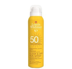 WIDMER Crème solaire parfumée - Sun Clear & Dry 50 - Spray 200 ml