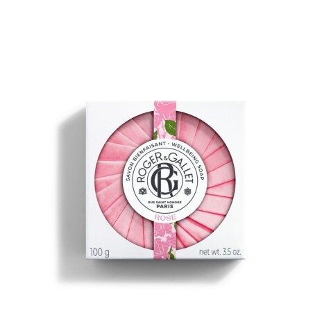 Roger & Gallet Savon Bienfaisant - Rose - 100g