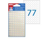 Pastille adhésive Ø 8 mm Apli - Pochette de 308