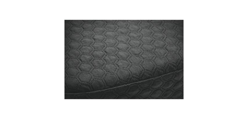 Cojín Kensington de gel frío y viscoelástica negro

