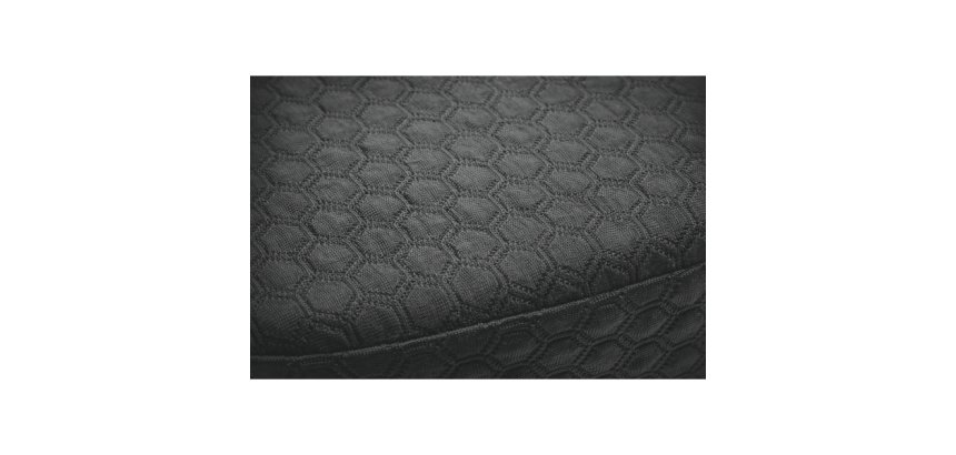 Cojín Kensington de gel frío y viscoelástica negro
