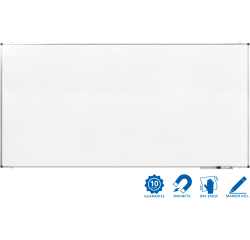 Tableau blanc laqué PREMIUM 120x240cm - Legamaster