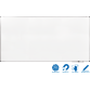 Tableau blanc laqué PREMIUM 120x240cm - Legamaster