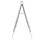 Caballete publicitario de doble cara Nobo 700 × 1000 mm