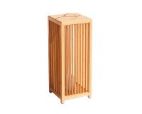 Lampe autonome bambou FARIENTE XL