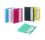 Trieur extensible 12 compartiments A4 Polypropylène - PROPYGLASS - Viquel - 25,5 x 32 cm