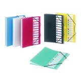 Trieur extensible 12 compartiments A4 Polypropylène - PROPYGLASS - Viquel - 25,5 x 32 cm