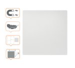 Pizarra magnética modular sin marco Nobo 450x450mm