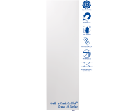 Tableau blanc émaillé XL WALL-UP 200x60cm