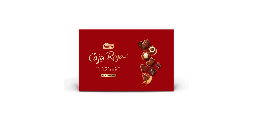Caja de bombones Nestlé Caja Roja 398 g