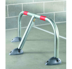 Barrière de parking 3 pieds rabattable design