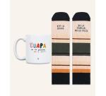 Taza + Calcetines "Ser la guapa de la familia no es fácil" talla 36-41
