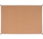 Ayda BioFusion Pizarra de corcho reciclado enmarcado en aluminio anodizado  60X90