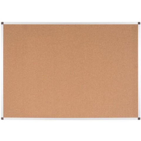 Ayda BioFusion Pizarra de corcho reciclado enmarcado en aluminio anodizado 60X90