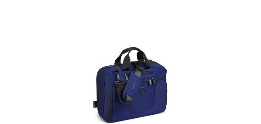 Delsey DLC - Serviette pour ordinateur portable 15.6" marine