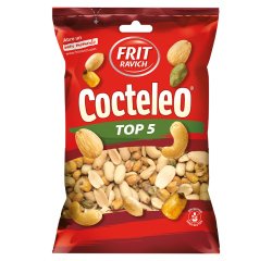Bolsa frutos secos Coctel Top 5  Frit Ravich - 100 g