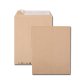 Pochette kraft brun 260x330 90 g/m² bande de protection - Boîte de 250