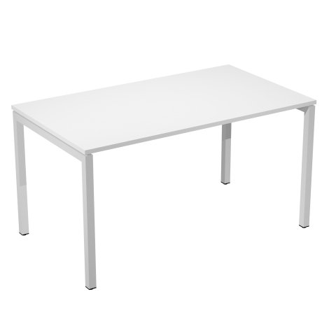 Mesa oficina Presto 140 4 patas - Blanco