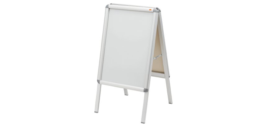 Caballete publicitario de doble cara tamaño A2