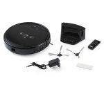 DOMO Robot aspirateur avec vidange automatique, système de serpillière et appli