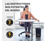 Destructora Fellowes LX65 corte en partículas 11,5L P-4 negra