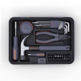 Caisse à outils compacte équipée 34 pièces