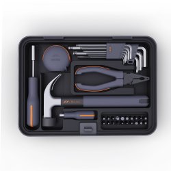 Caisse à outils compacte équipée 34 pièces