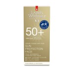 Crème solaire visage indice 50 Widmer avec parfum - Tube de 50 ml