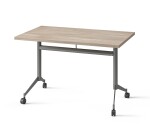 Table rabattable POLLY L.120 x P.70 cm Plateau Orme