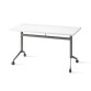 Table rabattable POLLY L.120 x P.70 cm Plateau Blanc