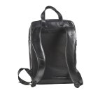 Lederen rugzak met laptopvak 15,6"