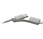 Altavoz bluetooth para audioconferencias HP Poly Sync 40+ USB-A/USB-C con certificación Teams