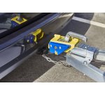 Antivol remorque avec cadenas "caréné"