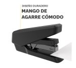 Grapadora EasyPress LX870 Fellowes negra Microban. Carga completa