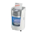 Destructora de Papel Leitz IQ OptiMax Small Office 350 pequeña Microcorte Seguridad P5 22L - Blanca