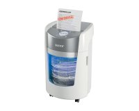 Destructora de Papel Leitz IQ OptiMax Small Office 350 pequeña Microcorte Seguridad P5 22L - Blanca