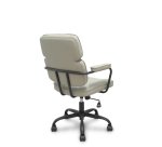 Fauteuil inclinable Opti518 en similicuir beige