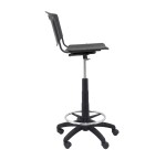 Taburete Robledo PVC negro